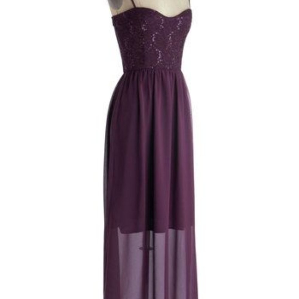 Aubergine the Moon Dress (Modcloth)